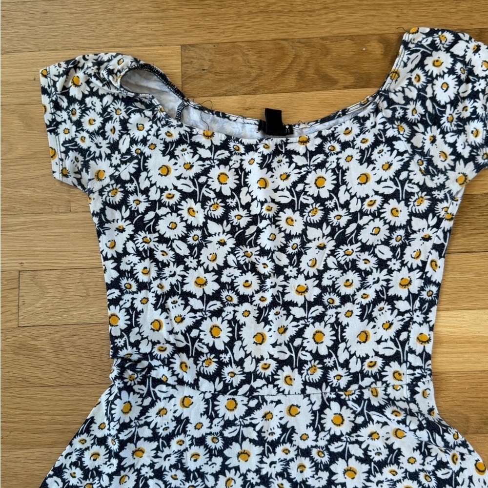 Floral Sundress - Blue and White - Picture 2 of 5
